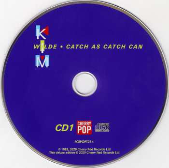 2CD/DVD Kim Wilde: Catch As Catch Can DLX