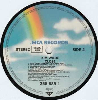 LP Kim Wilde: Close