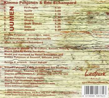 CD Kimmo Pohjonen: Uumen