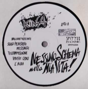 LP/CD Kina: Nessuno Schema Nella Mia Vita