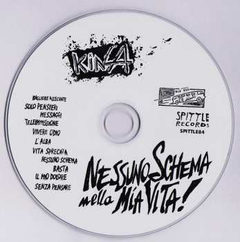 LP/CD Kina: Nessuno Schema Nella Mia Vita