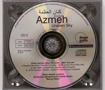 2CD Yo-Yo Ma: كنان العظمة Kinan Azmeh – Uneven Sky