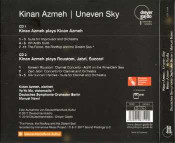 2CD Yo-Yo Ma: كنان العظمة Kinan Azmeh – Uneven Sky
