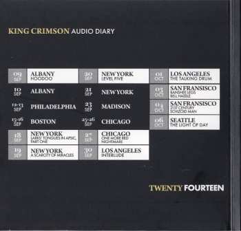5CD/Doos King Crimson: Audio Diary 2014-2018