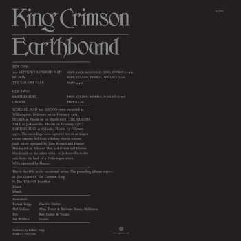 LP King Crimson: Earthbound
