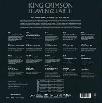 18CD/2DVD/Doos/4Blu-ray King Crimson: Heaven & Earth LTD