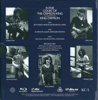 3CD/Doos/Blu-ray King Crimson: In The Court Of The Crimson King (An Observation By King Crimson) DLX