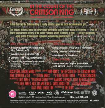 4CD/2DVD/Doos/2Blu-ray King Crimson: In The Court Of The Crimson King (King Crimson At 50   A Film By Toby Amies)