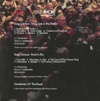 4CD/2DVD/Doos/2Blu-ray King Crimson: In The Court Of The Crimson King (King Crimson At 50   A Film By Toby Amies)