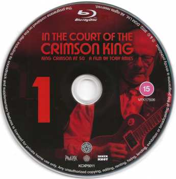 4CD/2DVD/Doos/2Blu-ray King Crimson: In The Court Of The Crimson King (King Crimson At 50   A Film By Toby Amies)