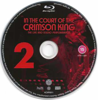 4CD/2DVD/Doos/2Blu-ray King Crimson: In The Court Of The Crimson King (King Crimson At 50   A Film By Toby Amies)