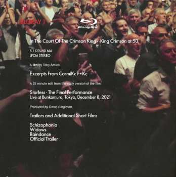 4CD/2DVD/Doos/2Blu-ray King Crimson: In The Court Of The Crimson King (King Crimson At 50   A Film By Toby Amies)