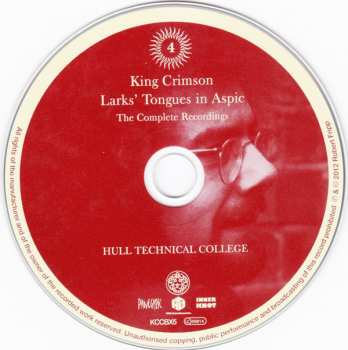 13CD/DVD/Doos/Blu-ray King Crimson: Larks' Tongues In Aspic (The Complete Recordings) LTD