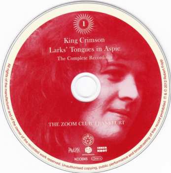 13CD/DVD/Doos/Blu-ray King Crimson: Larks' Tongues In Aspic (The Complete Recordings) LTD