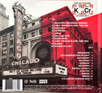 2CD King Crimson: Live In Chicago