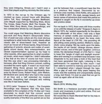CD King Crimson: Live In Newcastle (December 8, 1972)