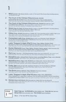 2CD King Crimson: The Elements (2018 Tour Box)