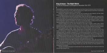 2CD King Crimson: The Night Watch (Live At The Amsterdam Concertgebouw November 23rd 1973)