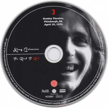 21CD/DVD/Doos/2Blu-ray King Crimson: The Road To Red LTD