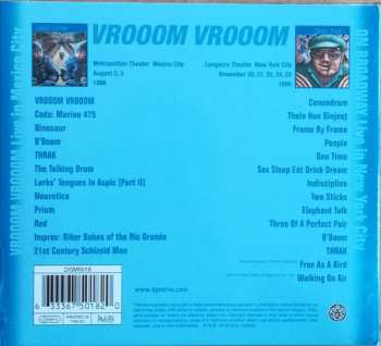 2CD King Crimson: VROOOM VROOOM