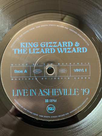 2LP King Gizzard And The Lizard Wizard: Live In Asheville ‘19 LTD