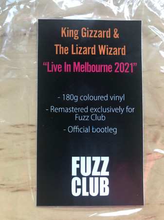 3LP/Doos King Gizzard And The Lizard Wizard: Live In Melbourne '21 LTD | CLR