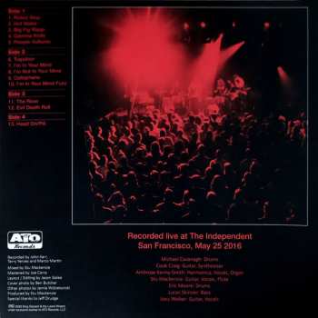 2LP King Gizzard And The Lizard Wizard: Live In San Francisco '16 CLR