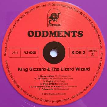 LP King Gizzard And The Lizard Wizard: Oddments