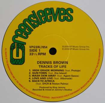 LP/SP Dennis Brown: Tracks Of Life