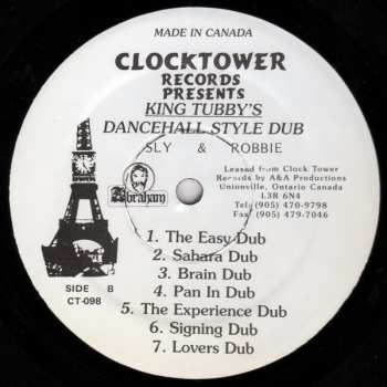 LP King Tubby: King Tubby's Dancehall Style Dub