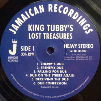 LP King Tubby: King Tubby's Lost Treasures