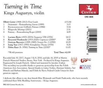 CD Kinga Augustyn: Turning In Time