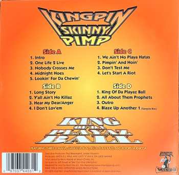 2LP Kingpin Skinny Pimp: King Of Da Playaz Ball CLR | LTD