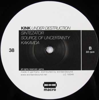 2LP KiNK: Under Destruction