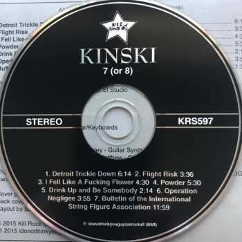 CD Kinski: 7 (Or 8)