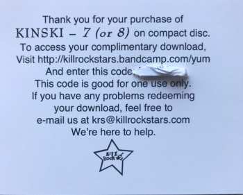CD Kinski: 7 (Or 8)