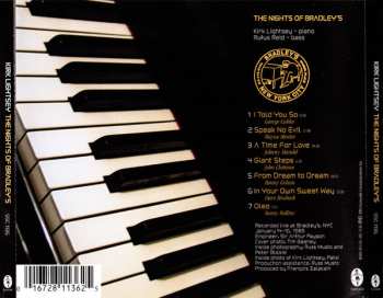 CD Kirk Lightsey: The Nights Of Bradley's