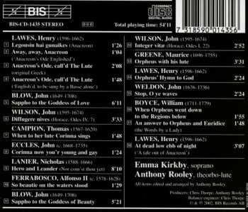 CD Emma Kirkby: Classical Kirkby (Orpheus And Corinna)