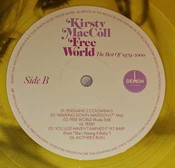 2LP Kirsty MacColl: Free World The Best Of 1979-2000 CLR | LTD