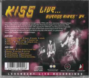 2CD Kiss: Live...Buenos Aires ´94