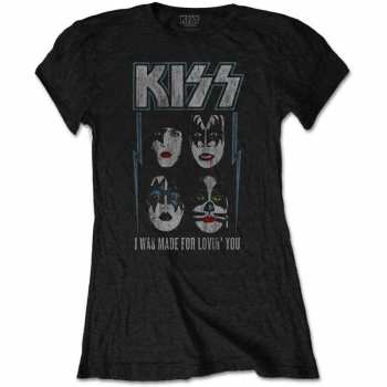 Merch Kiss: Dames T-shirt Made For Lovin' You 