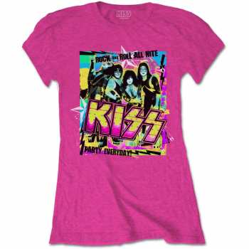 Merch Kiss: Dames T-shirt Party Every Day 