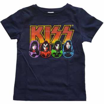 Merch Kiss: Kinder T-shirt Logo Kiss, Faces & Icons 