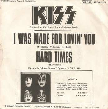 SP Kiss: I Was Made For Lovin' You