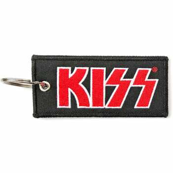 Merch Kiss: Sleutelhanger Red Logo Kiss 