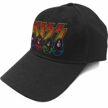 Merch Kiss: Pet met klep Logo Kiss - Faces & Icons