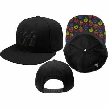 Merch Kiss: Pet met klep Neon Faces