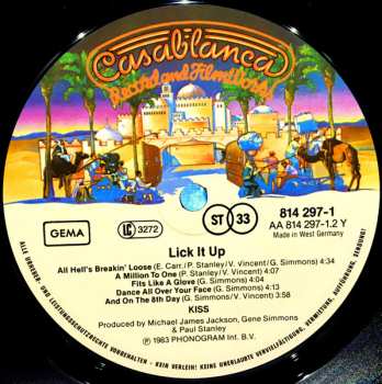 LP Kiss: Lick It Up