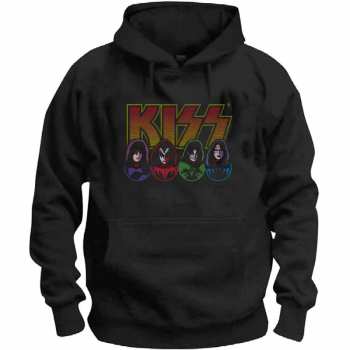 Merch Kiss: Hoodie Logo Kiss, Faces & Icons 