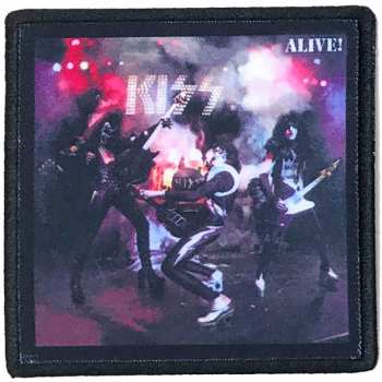 Merch Kiss: Nášivka Alive!